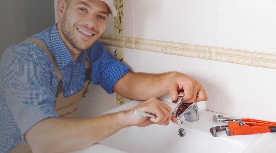 Professional sink repair in Delia, KS